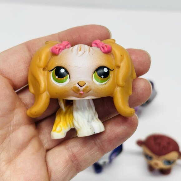 Lot Of 18 LPS Littlest Pet Shop Animals AUTHENTIC Vtg Figures 2004-07 Dogs Cats - Picture 8 of 16